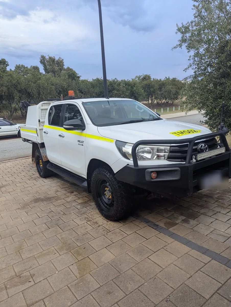 Toyota Hilux 4WD detailed in Perth by Mobile Masters Detailing