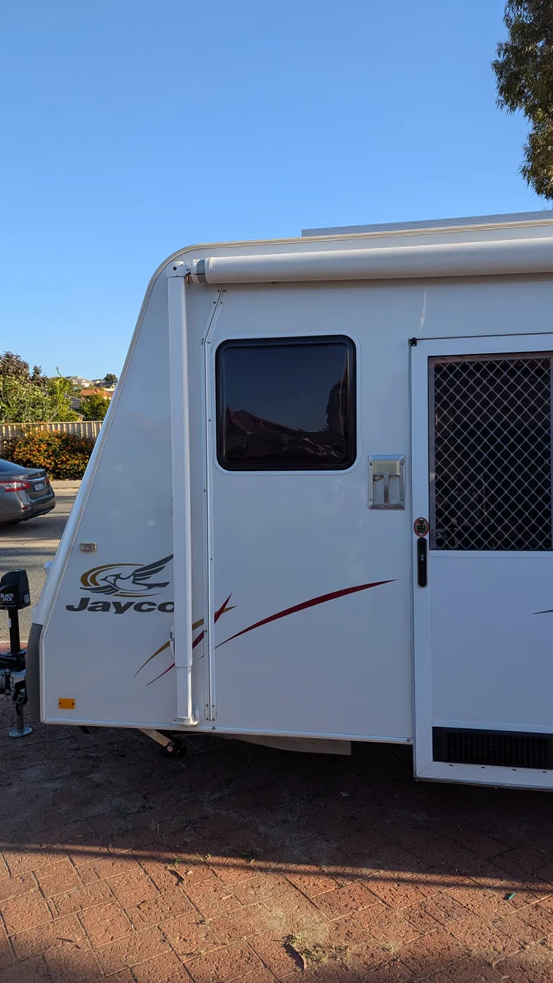 Caravan detail in Perth by Mobile Masters Detailing