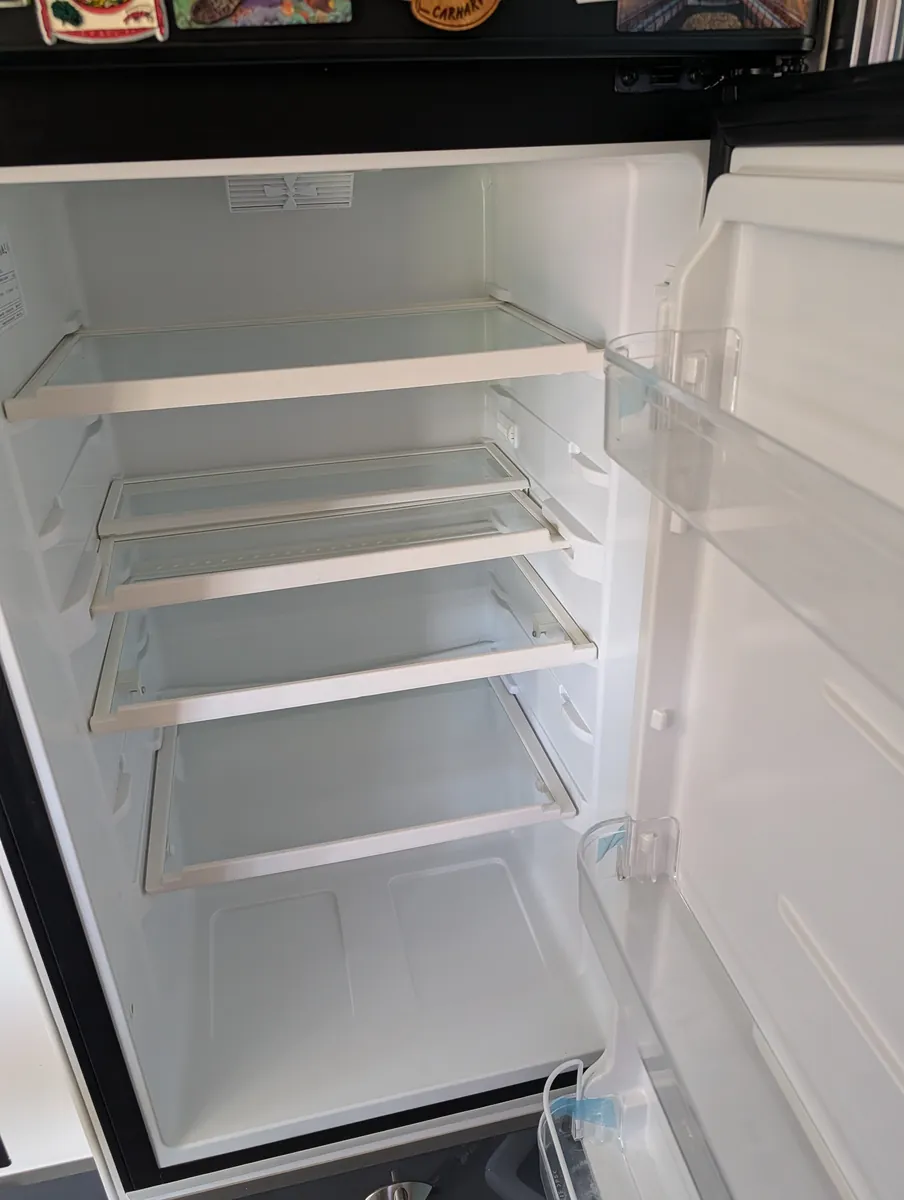 Fridge interior: caravan interior detail in Perth by Mobile Masters Detailing