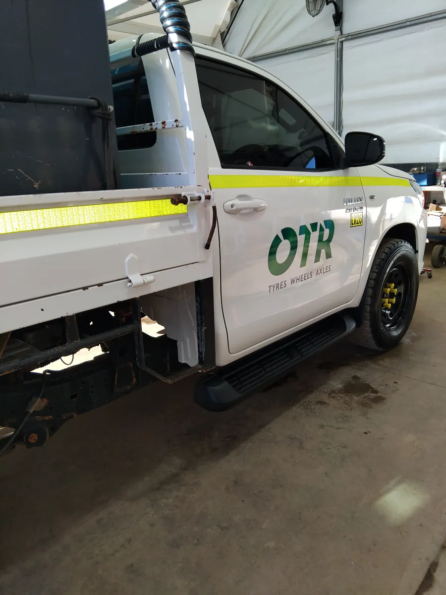 Toyota Hilux ute side and tray after a detail, Perth