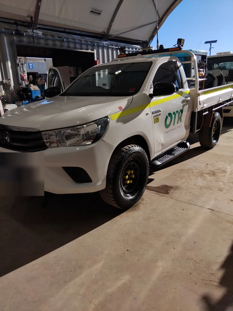 Toyota Hilux work ute after a detail by Mobile Masters Detailing, Perth