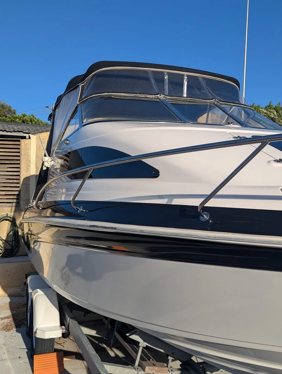 Boat detail in Perth by Mobile Masters Detailing