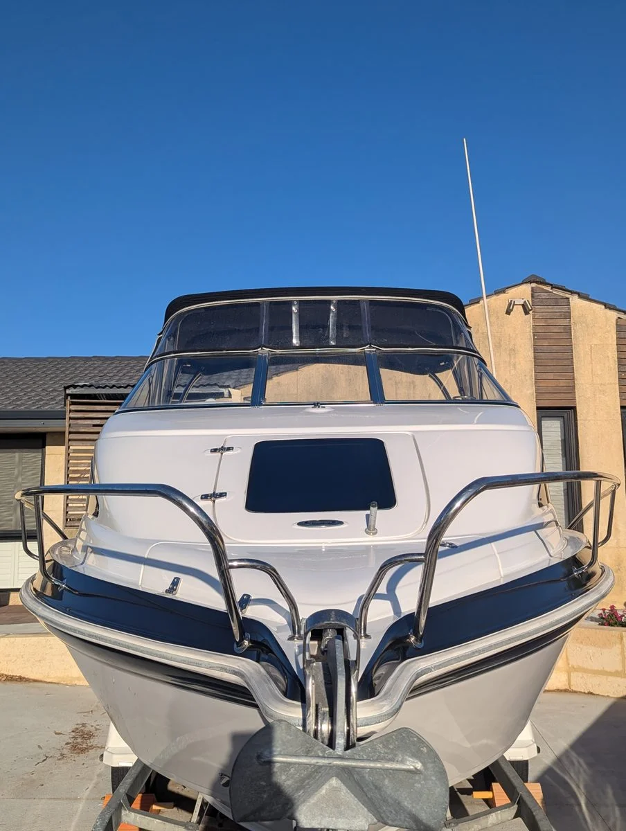 Boat detail in Perth by Mobile Masters Detailing