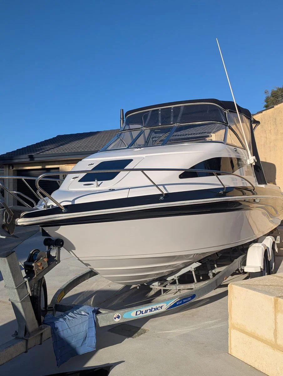 Boat detail in Perth by Mobile Masters Detailing