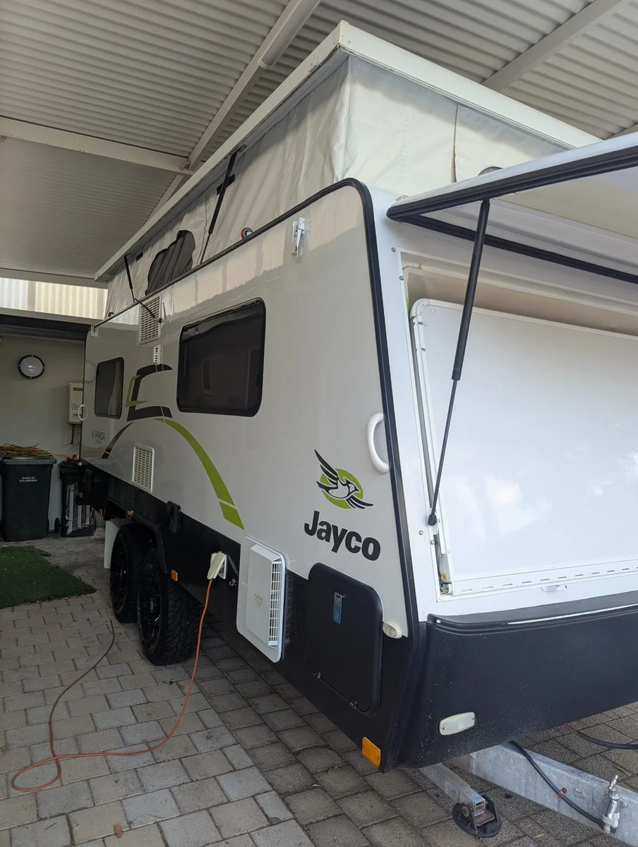 Caravan detail in Perth by Mobile Masters Detailing