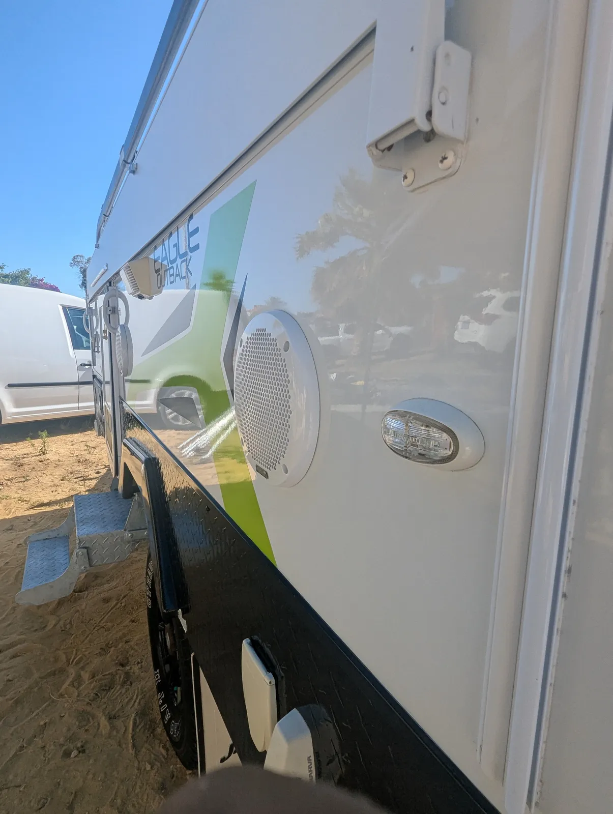 Caravan detail in Perth by Mobile Masters Detailing
