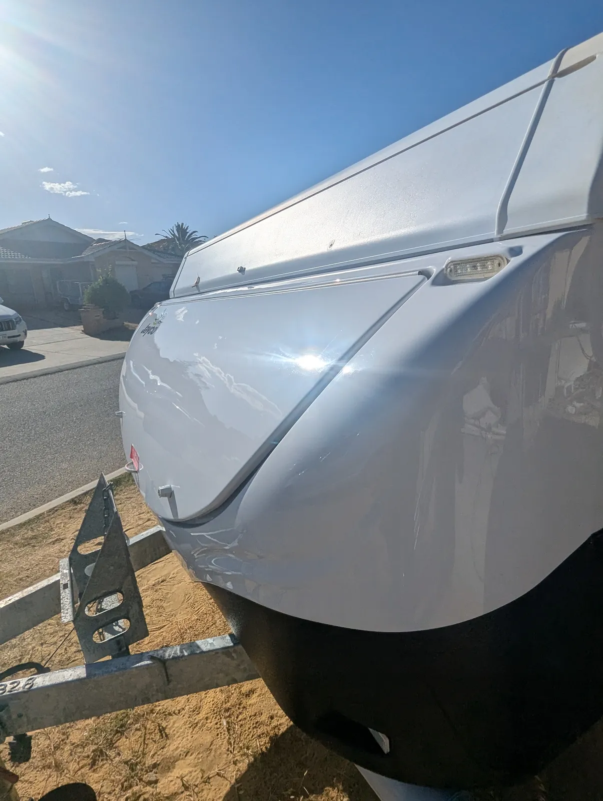 Caravan detail in Perth by Mobile Masters Detailing