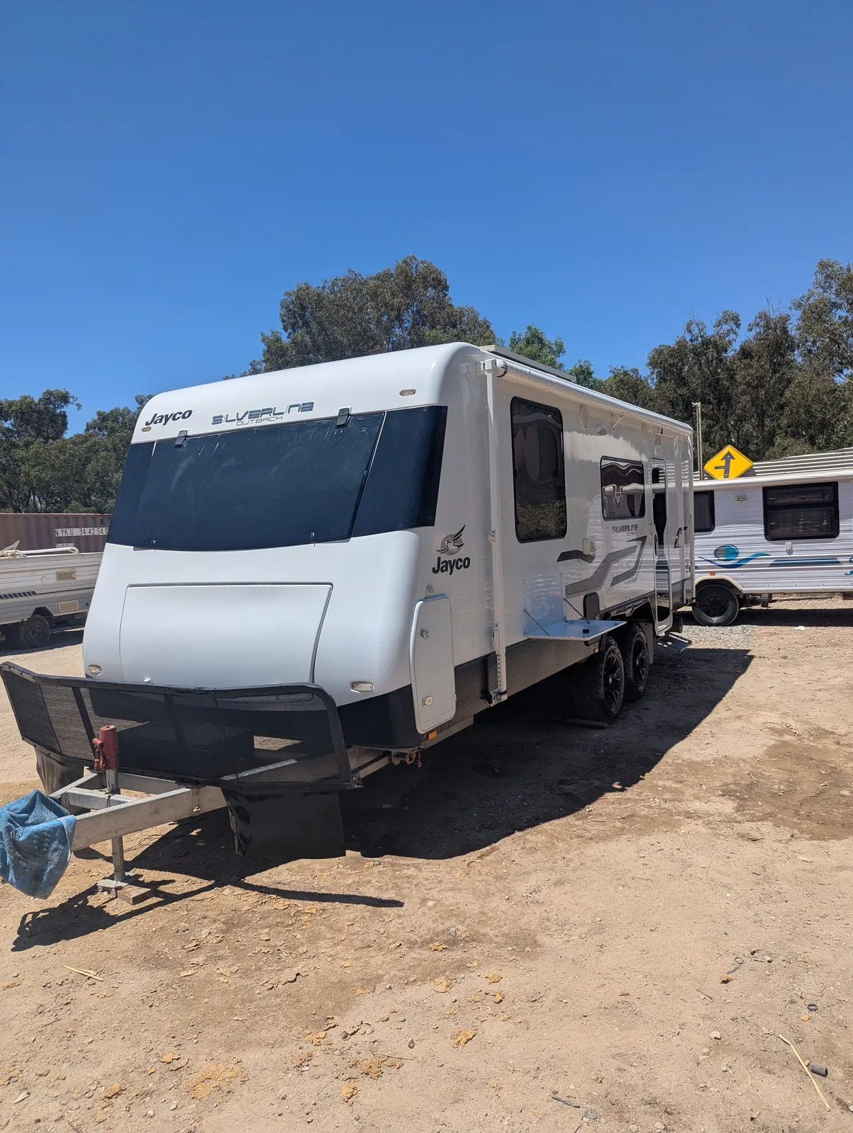 Freshly detailed caravan in Perth by Mobile Masters Detailing