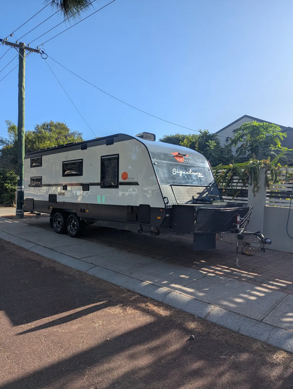 Caravan detail in Perth by Mobile Masters Detailing